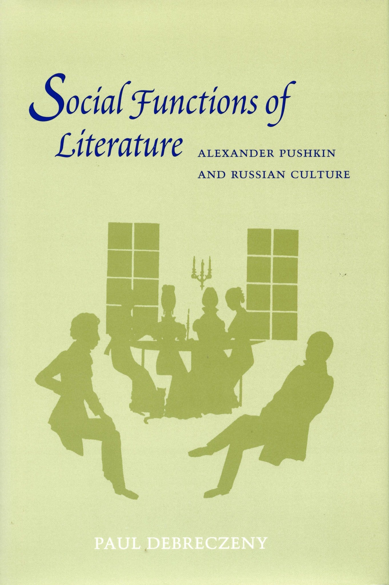Cover image for Social Functions of Literature ISBN 9780804726627